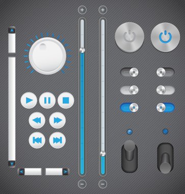 Graphic User Interface Set clipart