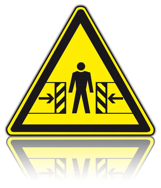 Znaki ostrzegawcze — Zdjęcie stockowe