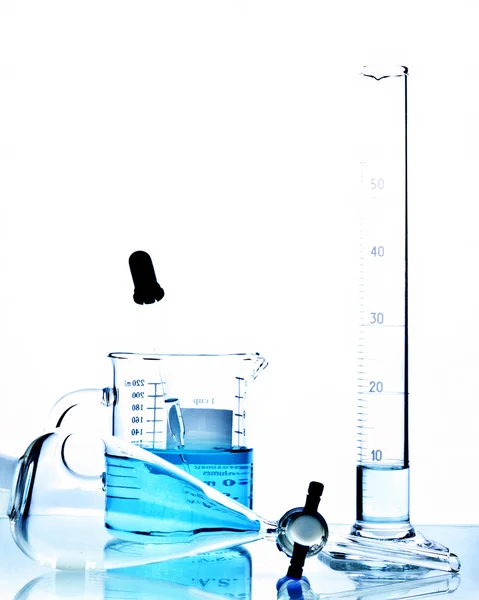 Wyroby ze szkła chemicznego — Zdjęcie stockowe