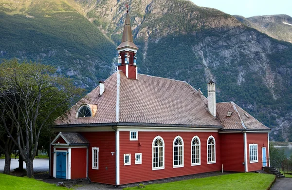 Casa na Noruega — Fotografia de Stock