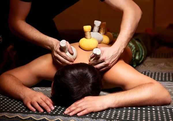 Massage for men — Stock Photo, Image
