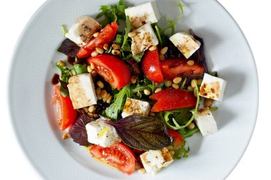 Taze Yunan salatası