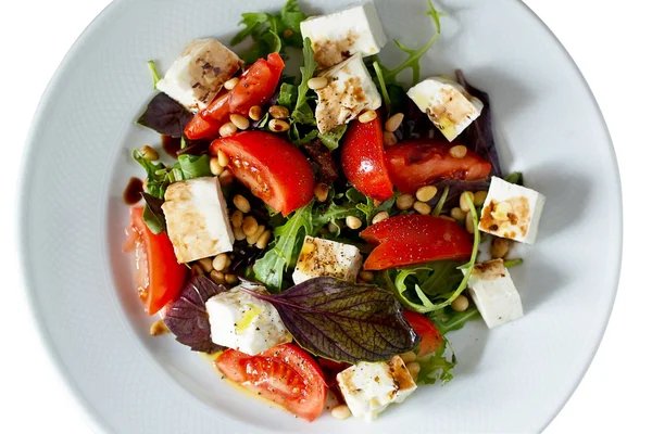 Свіжий салат «грецький» — стокове фото