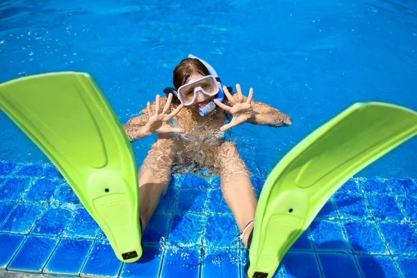Mergulho com tubo Fotografias De Stock Royalty-Free
