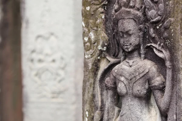 stock image Carving at Angkor Thom