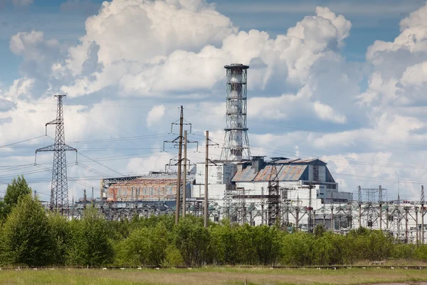 Centrais de Chernobil — Fotografia de Stock