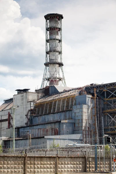 Чернобыльская электростанция — стоковое фото