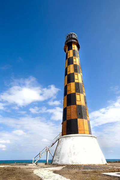Leuchtturm am Meer — Stockfoto