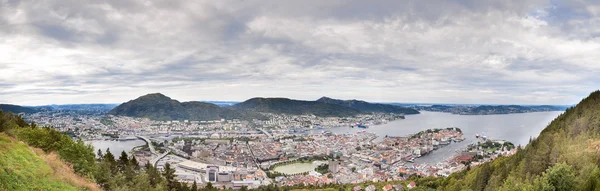 Panorama z bergen — Zdjęcie stockowe