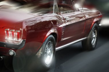 Red Convertible clipart