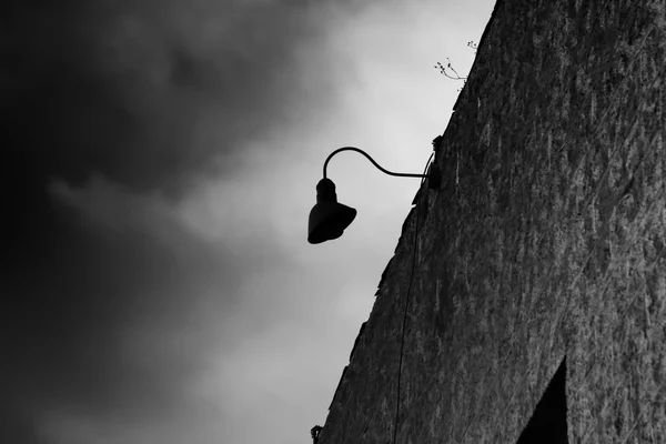 Einsame Mauer — Stockfoto