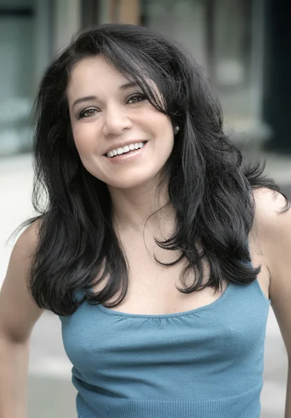 Smiling Latina — Stock Photo, Image