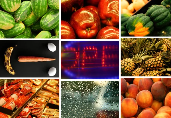 Potraviny složené — Stock fotografie
