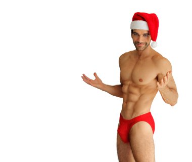 Sexy Santa clipart