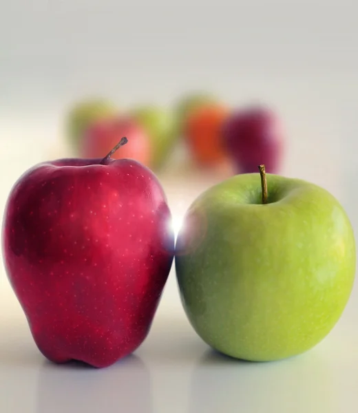 Jabłko partnerów — Zdjęcie stockowe