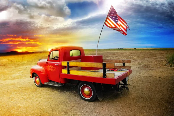 Red Truck — Stock Photo, Image