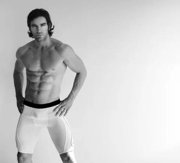 Mannelijke fitness model — Stockfoto