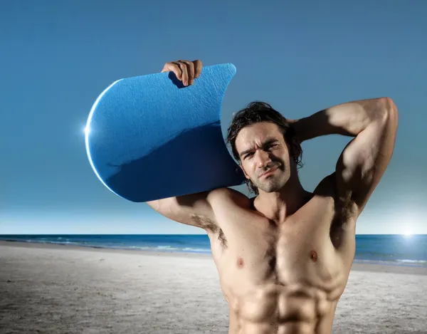 Sexy Surfer Kerl — Stockfoto