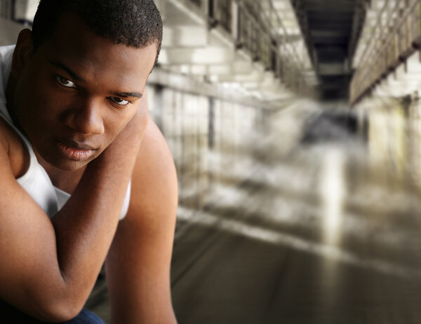 Portrait of a prisoner