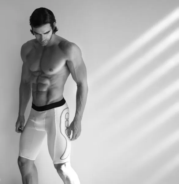 Chaud mâle fitness modèle Images De Stock Libres De Droits