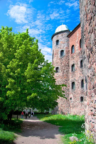 stock image Vyborg Castle