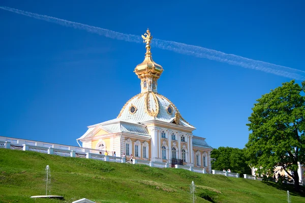 Petergof 俄罗斯西教堂 — 图库照片