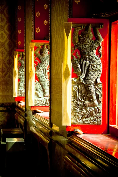 Буддийские рельефы Стоковое Изображение