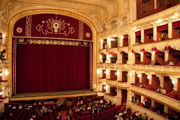 Interior de Opera house en Odassa, Ucrania —  Fotos de Stock