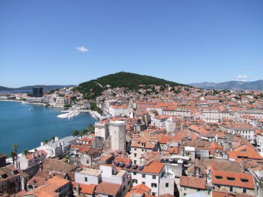 Altstadt und uferpromenade kroatien split