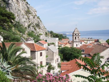 Omis - City of Pirates in croatia clipart