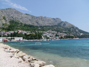 Omis - Hırvatistan - sahil sokak