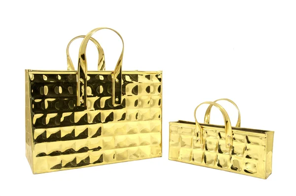 Decorative Brass Bag — Stock Photo, Image