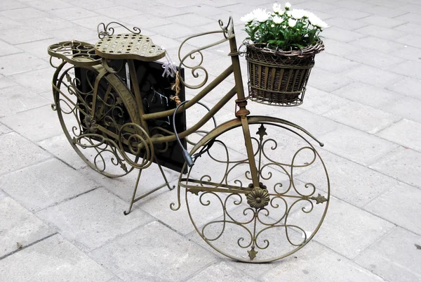 Λουλούδι ποδήλατο — Φωτογραφία Αρχείου