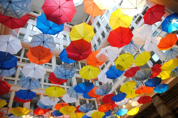 Projeto de guarda-chuvas — Fotografia de Stock