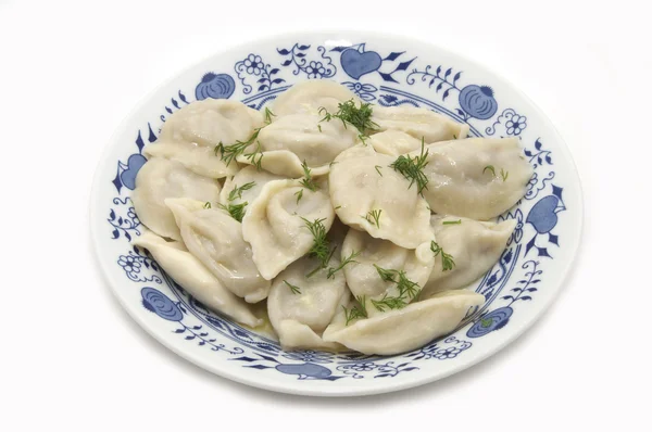 stock image Dish with dumplings