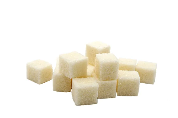 Süße Zuckerwürfel — Stockfoto