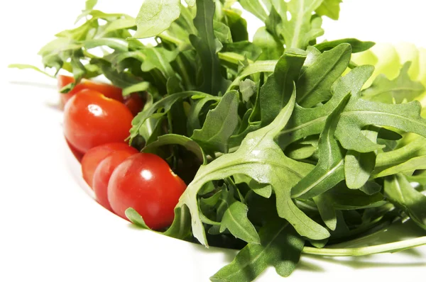 stock image Tomatoes and fresh herbs