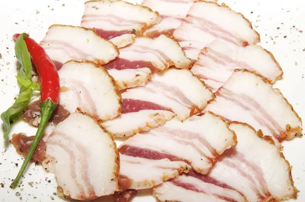 Tranches de bacon — Photo