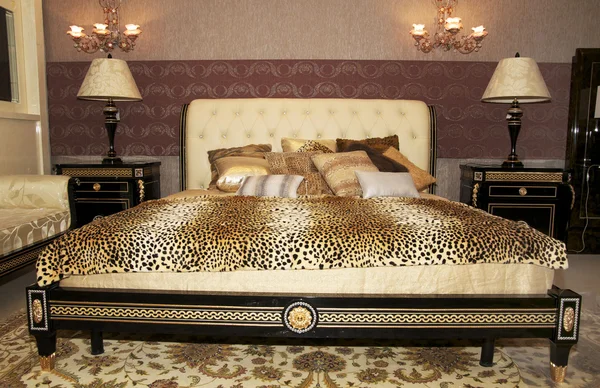 Piękna sypialnia — Zdjęcie stockowe