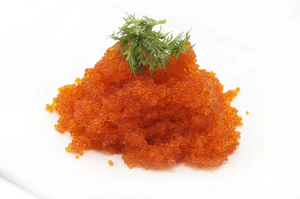 Un plato de caviar — Foto de Stock