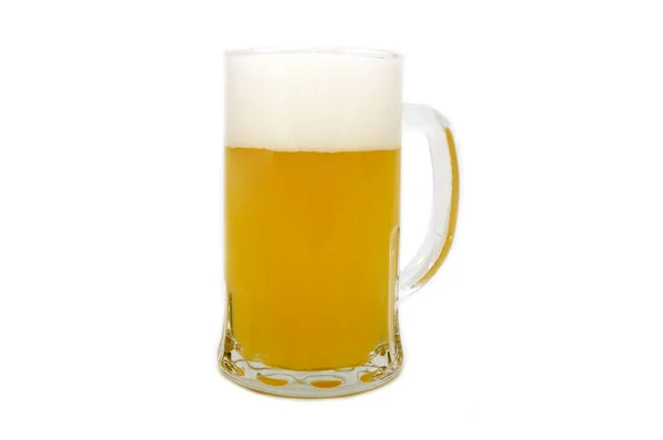 Ένα ποτήρι της μπύρας αφιλτράριστο — Φωτογραφία Αρχείου