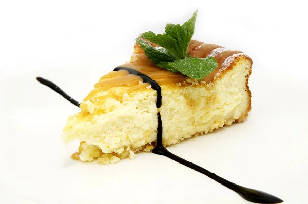 A piece of cheese cake — Stock Photo, Image