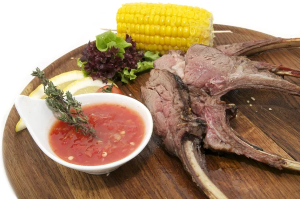 Grilled rib — Stock Photo, Image