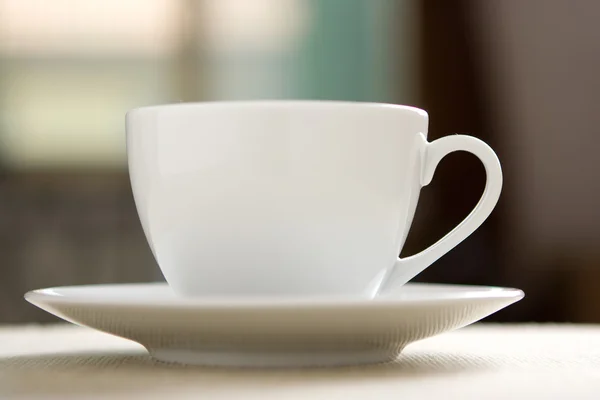 Tasse de café blanc parfait — Photo