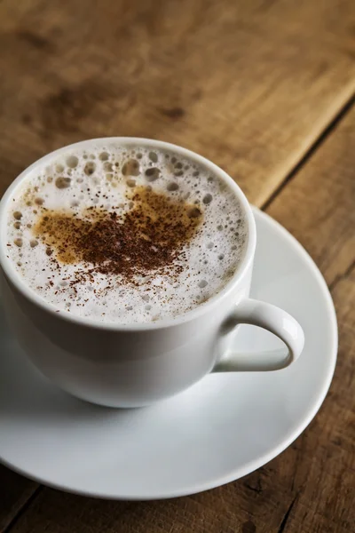 Tasse de café blanc parfait — Photo