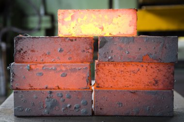 Iron blocks clipart