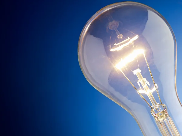 stock image Closeup of light bulb