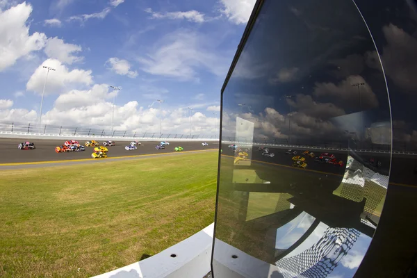 NASCAR 2012: Sprint Cup Series Gatorade Duel 1 Fev 23 — Fotografia de Stock