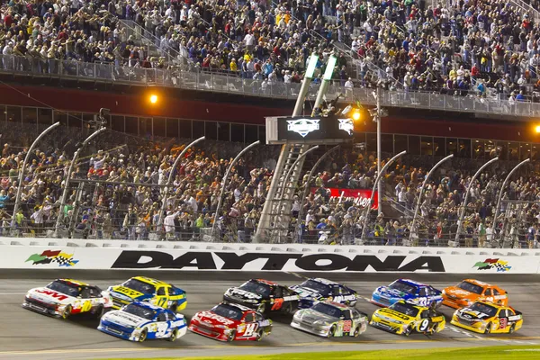 NASCAR 2012: Sprint Cup серії блакитний 27 лютого — стокове фото