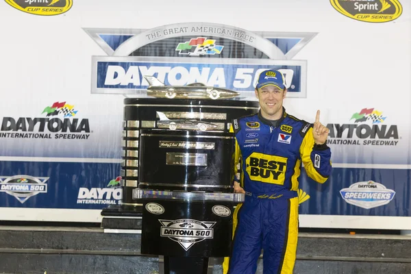 NASCAR 2012: Sprint Cup серії блакитний 28 лютого — стокове фото